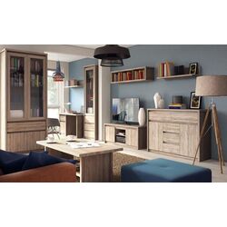 Masa pentru reviste Tempo Kondela Norty 120 (Sonoma Oak) Thumb