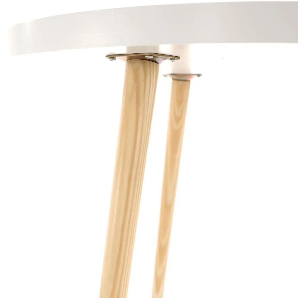 Masa pentru reviste Mobhaus Sanse Typ 1 (White/Natural) - 4