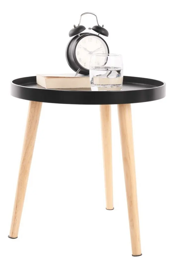 Журнальный столик Mobhaus Sanse Typ 2 (Black/Natural)