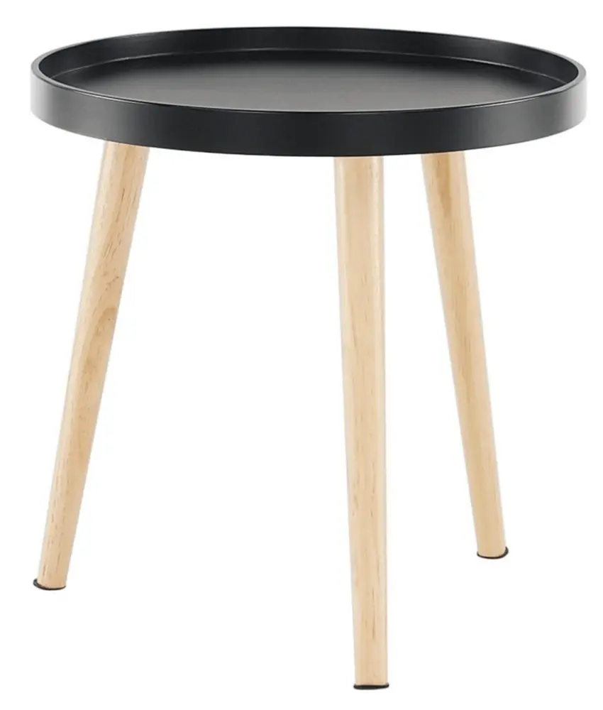 Журнальный столик Mobhaus Sanse Typ 2 (Black/Natural)