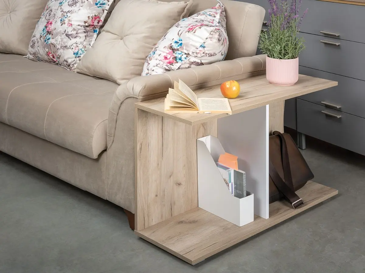 Tumba Mobi Layt 03.289 (Craft Oak Gray/White Premium) - 2