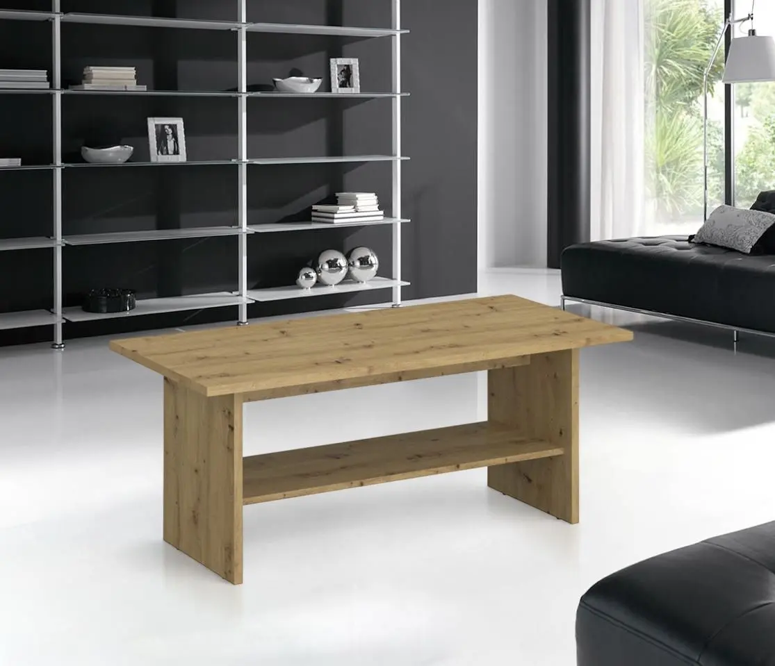 Журнальный столик Tempo Kondela Airon 120 (Artisan Oak)