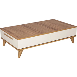 Masa pentru reviste ModaLife Alize (Walnut/White) Thumb