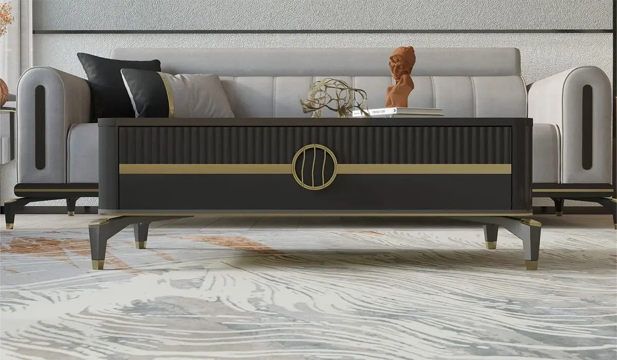 Masa pentru reviste ModaLife Bella (Anthracite)