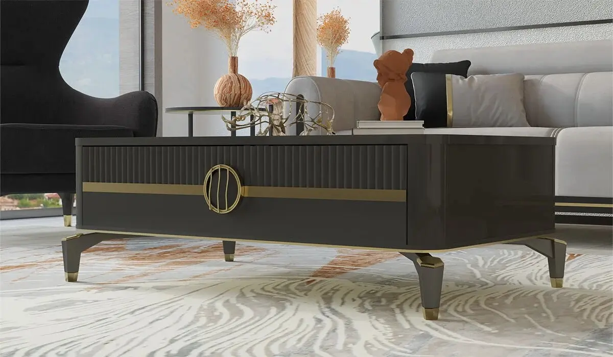 Masa pentru reviste ModaLife Bella (Anthracite)