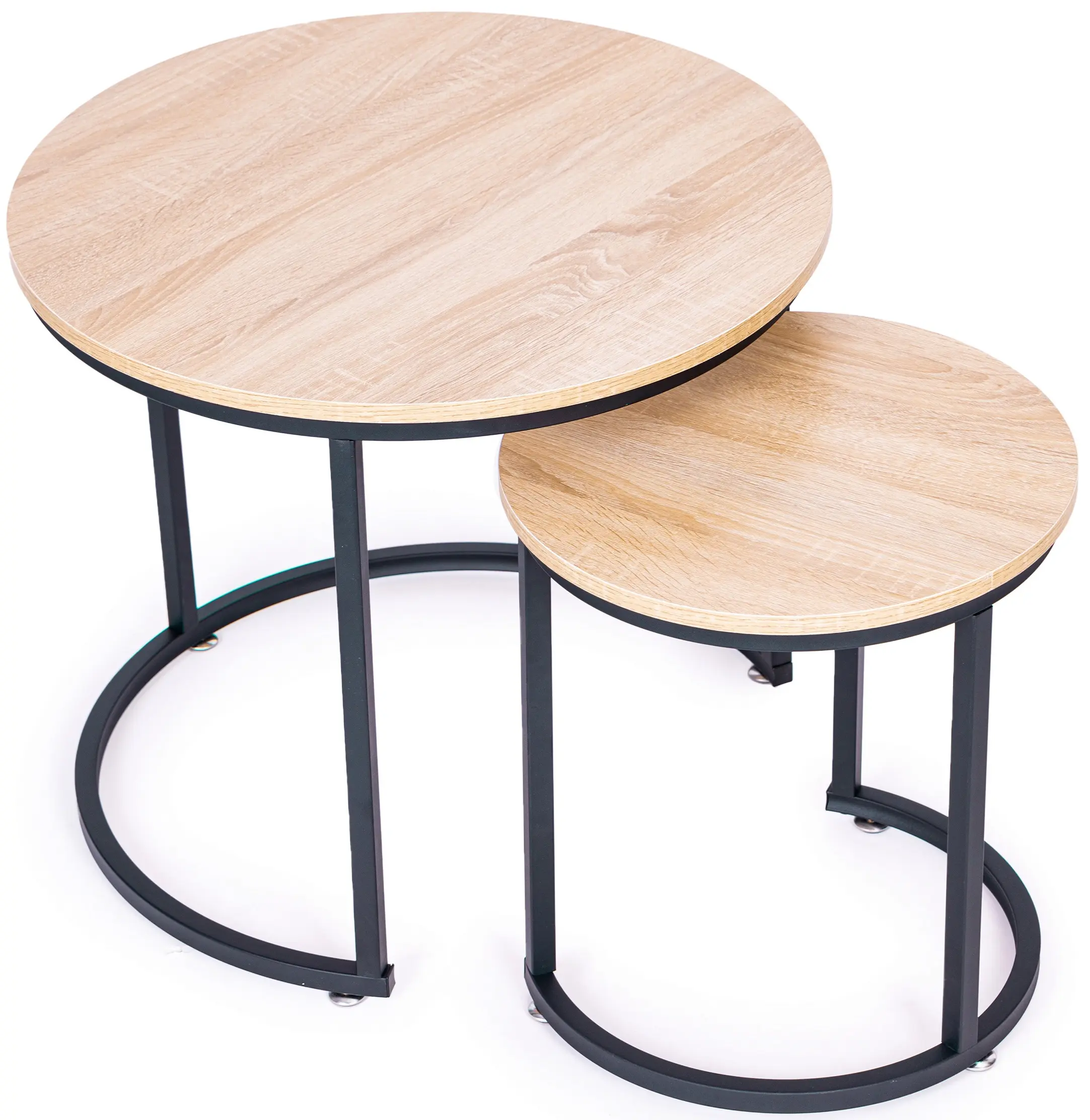 Набор журнальных столиков Modern Home PJJCT0111 (Beige/Black)