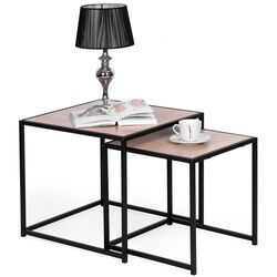 Set masute pentru reviste Modern Home PJJST0302 (Black/Oak) Thumb