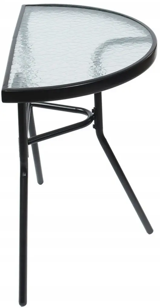 Стол Modern Home G-377 (Black/Transparent) - 3