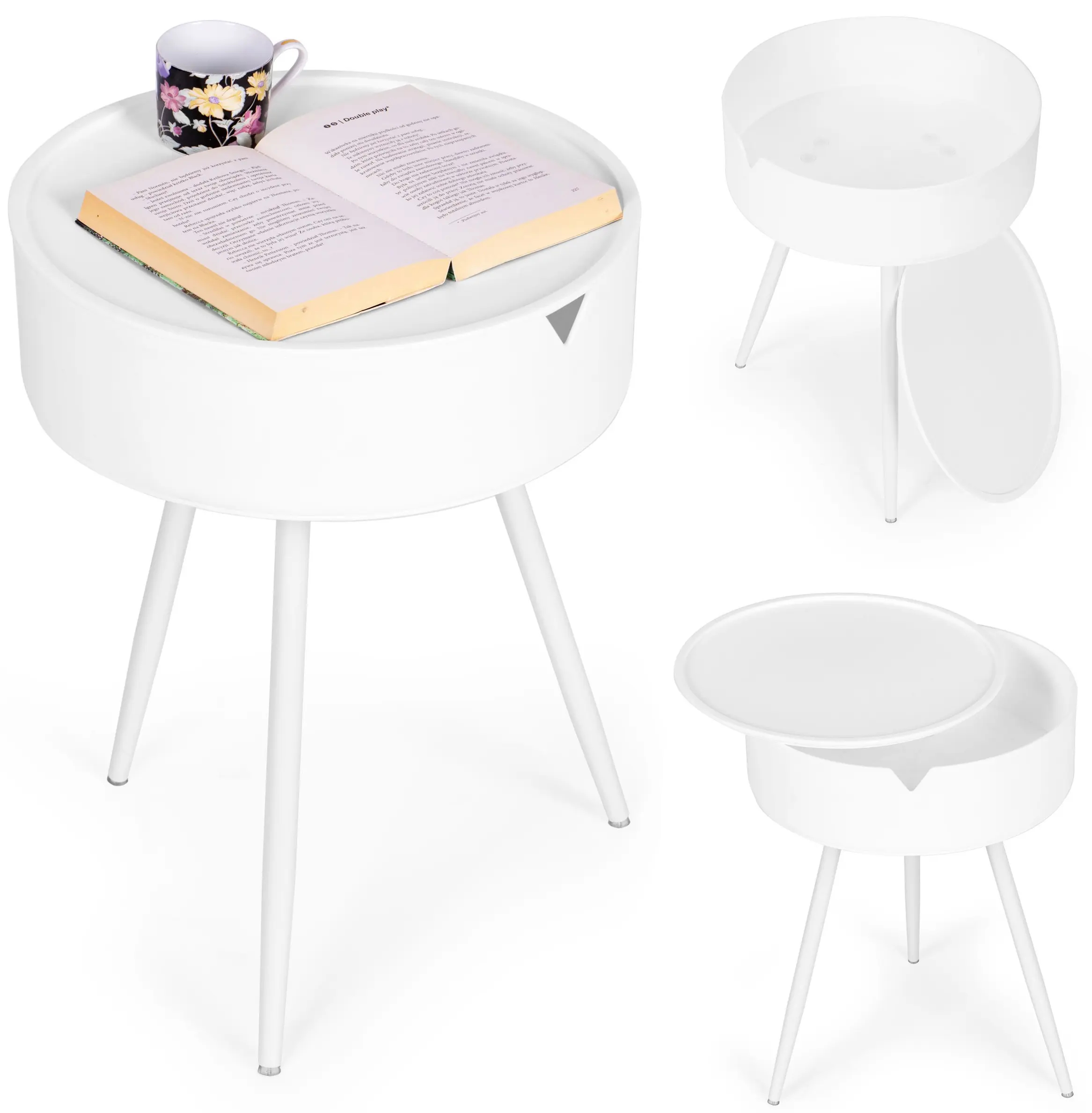 Тумба прикроватная Modern Home CT3022 (White) - 6