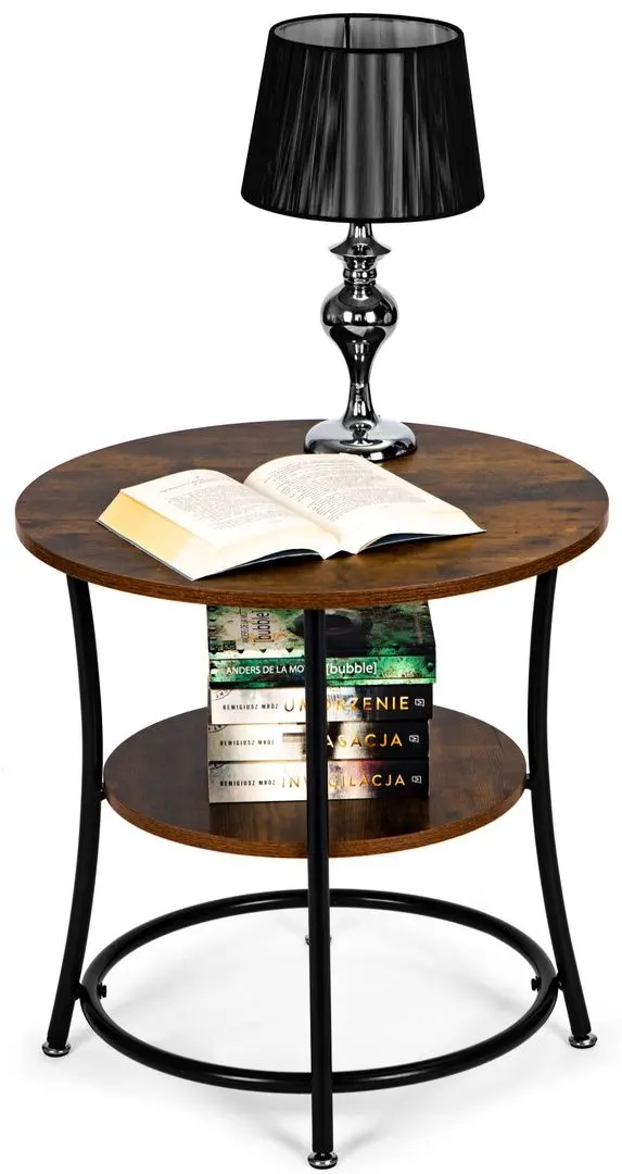 Masa pentru reviste Modern Home CT065 (Brown/Black)