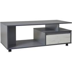 Masa pentru reviste Modern Komfi STJ 120cm (Slate Gray/Craft Oak White) Thumb