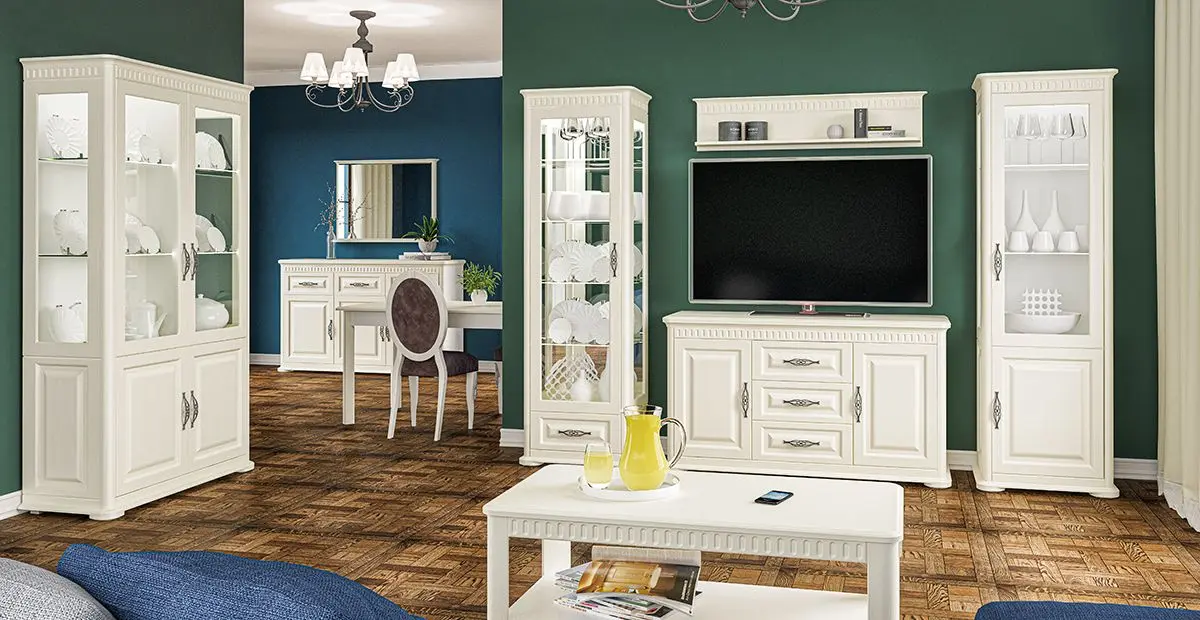 Журнальный столик Неман Марсель МН-126-10(1) (Крашеное Дерево/Крем) - 2