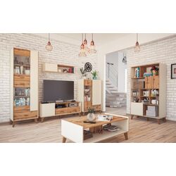 Masa pentru reviste Неман Skandi МН-036-06 (Wotan Oak/White) Thumb