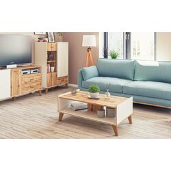 Masa pentru reviste Неман Skandi МН-036-06 (Wotan Oak/White) Thumb