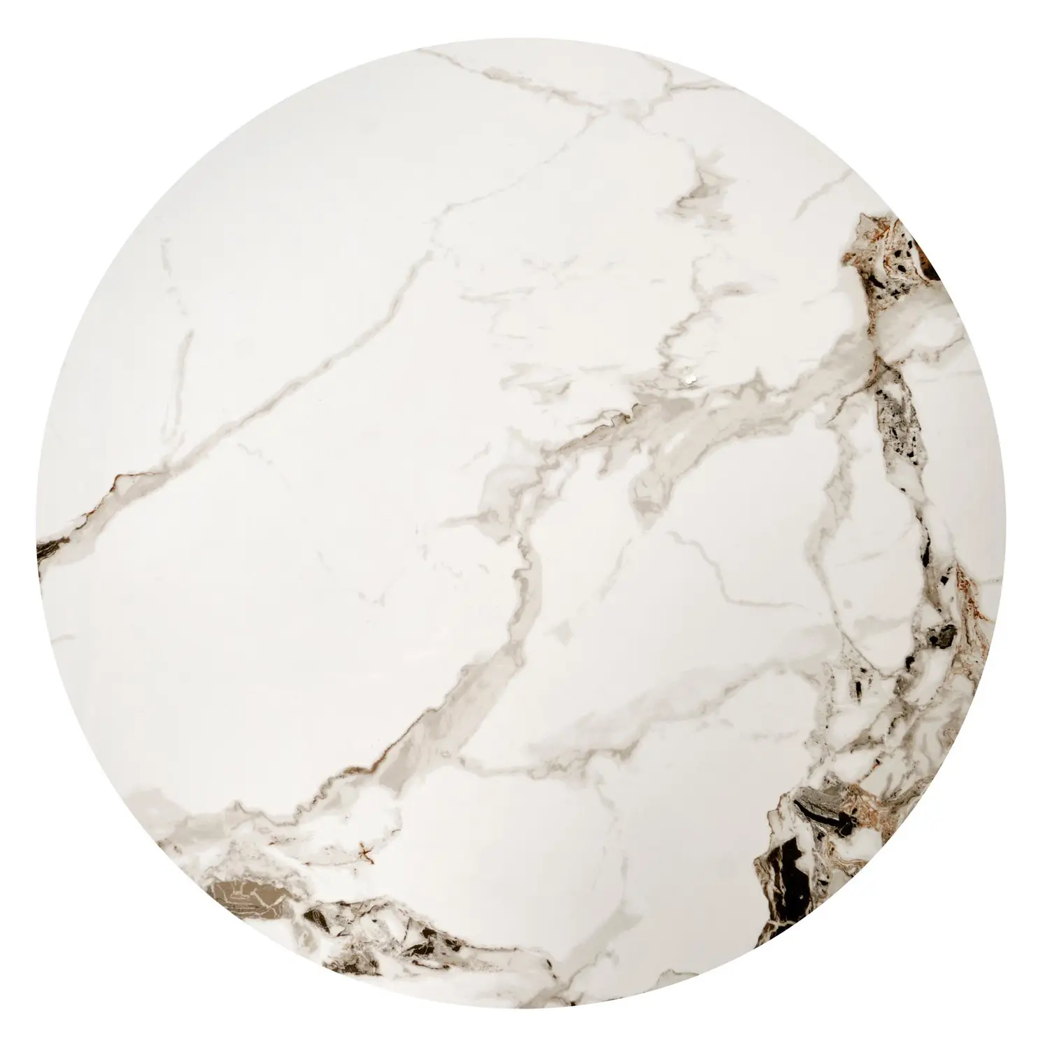 Set mese pentru reviste Halmar Magneta 2pcs (White Marble/Black)