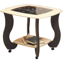 Masa pentru reviste Олмеко Saturn - М01 Wenge/Maple Asia (des. №2)