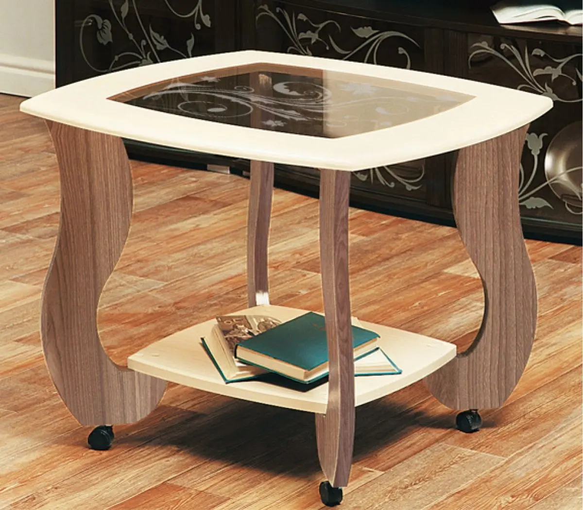 Masa pentru reviste Олмеко Saturn - М01 Ash Shimo Dark/Ash Shimo Light (des. №2)