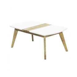 Журнальный столик Prestige Chairs BUC 11 (White/Natural) Thumb