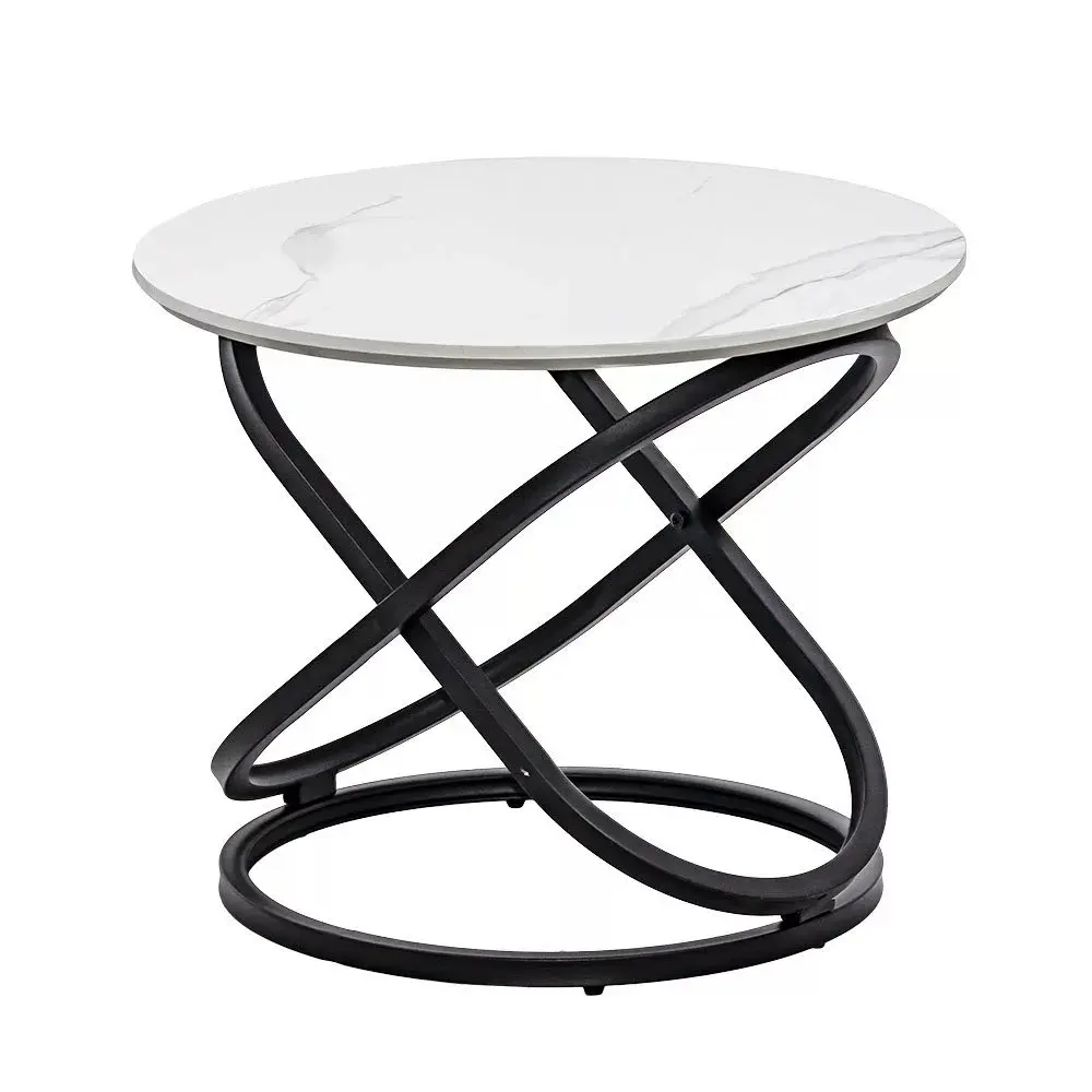 Masuta cafea Prestige Chairs BUC 14 (White/Black) - 3