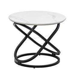 Masuta cafea Prestige Chairs BUC 14 (White/Black)