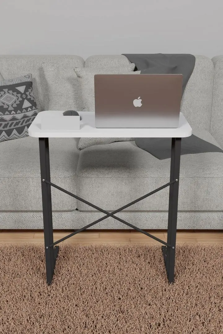 Masa pentru laptop Prestige 60x35x65 (White/Black)