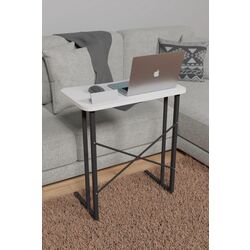 Masa pentru laptop Prestige 60x35x65 (White/Black)