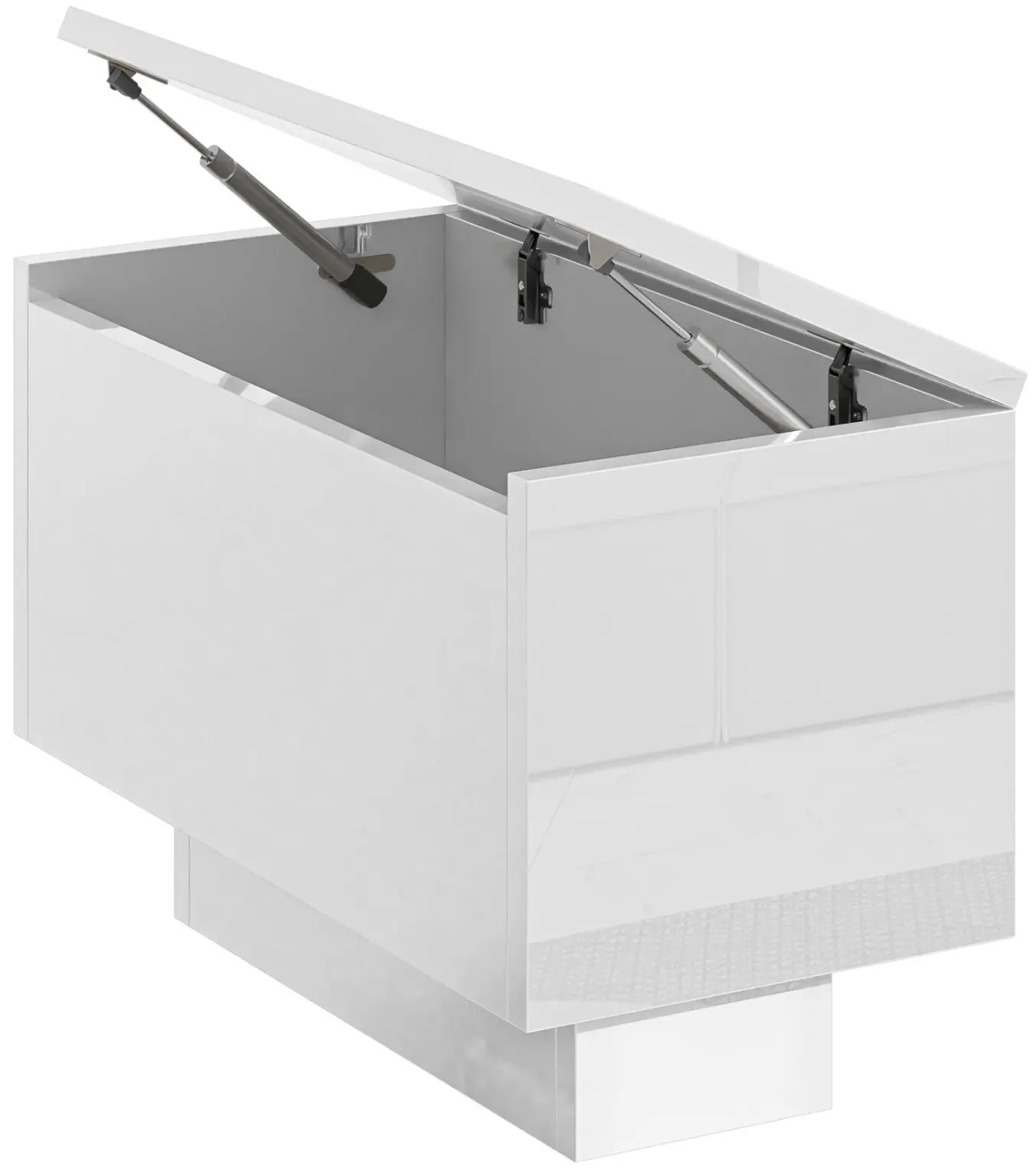 Masa pentru reviste Prospero Moon 30 (White Gloss) - 3