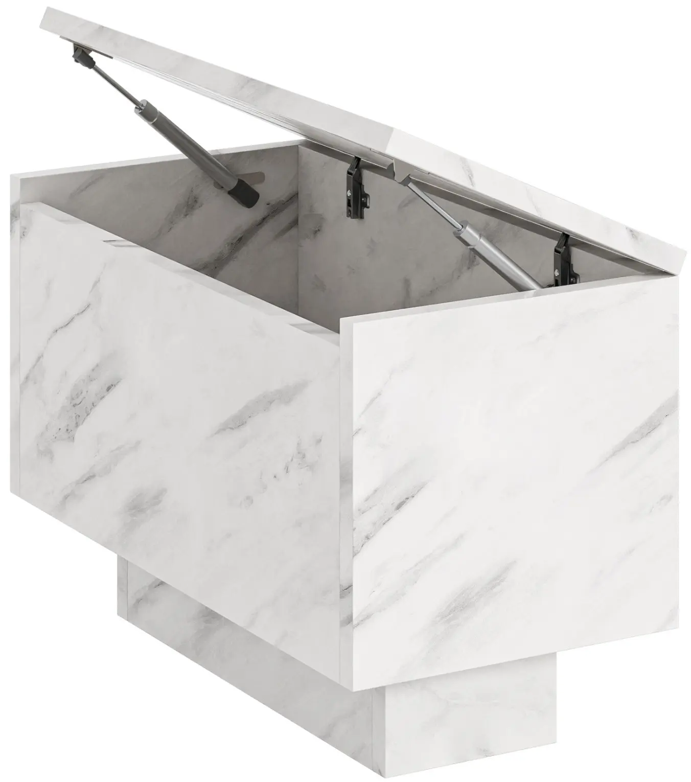 Masa pentru reviste Prospero Moon 30 (White Marble) - 3