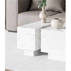 Masa pentru reviste Prospero Moon 30 (White Marble)