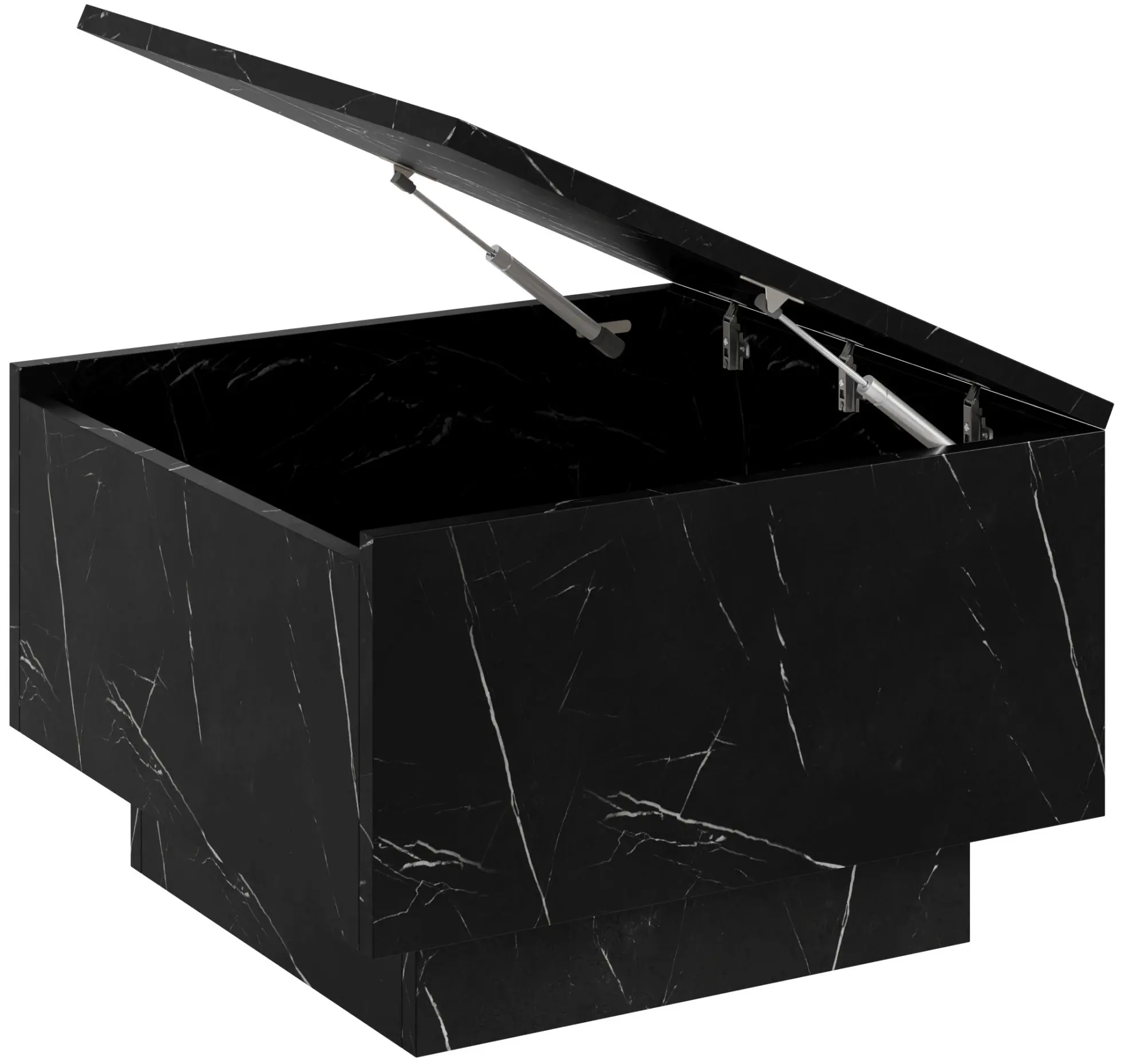 Masa pentru reviste Prospero Moon 60 (Royal Marble Black) - 3