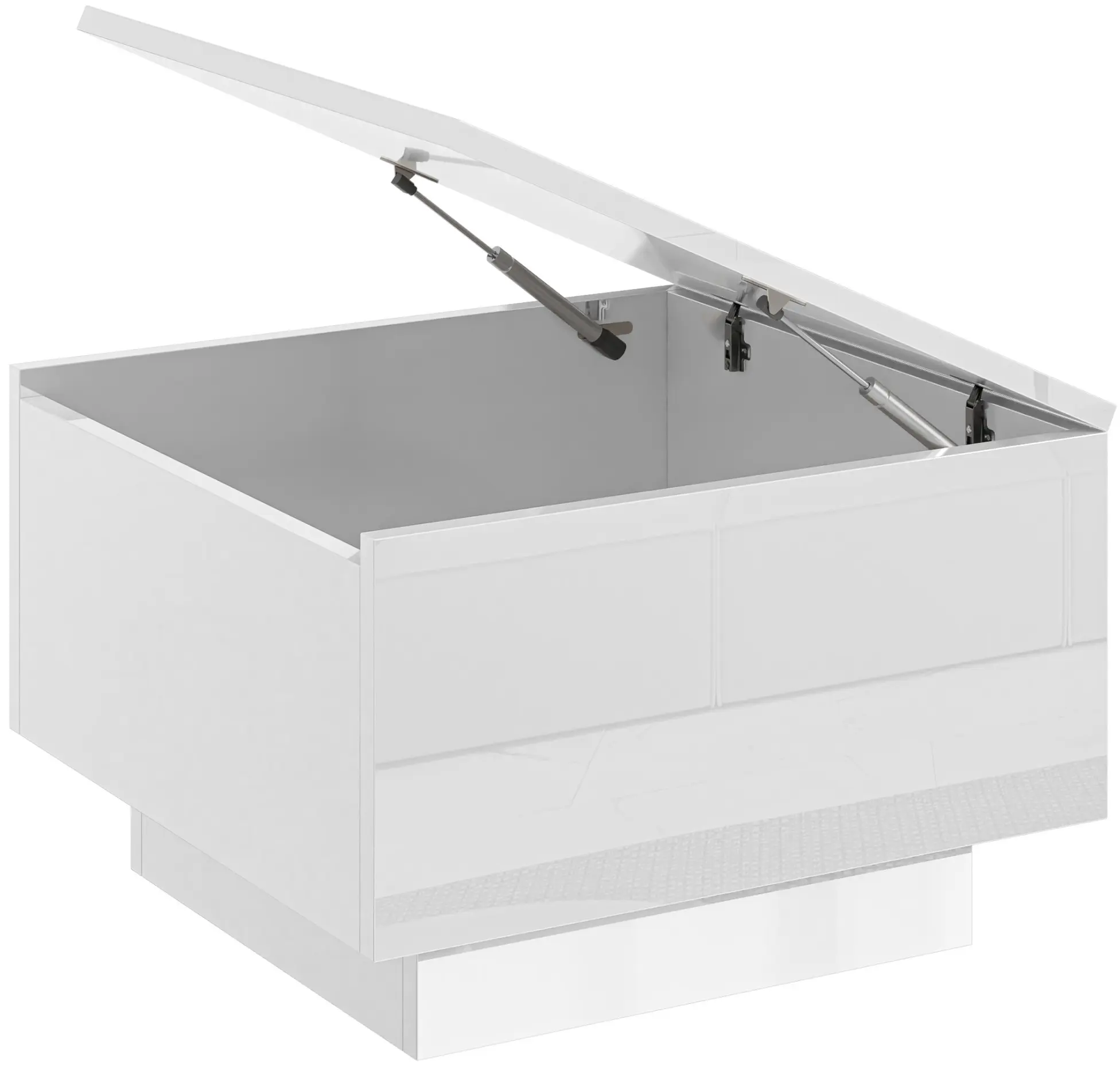 Masa pentru reviste Prospero Moon 60 (White Gloss) - 3