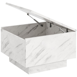 Masa pentru reviste Prospero Moon 60 (White Marble) Thumb