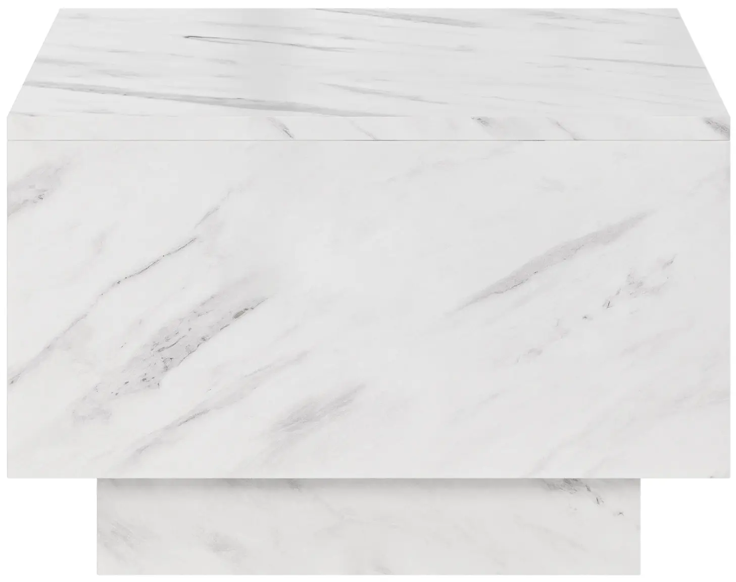 Masa pentru reviste Prospero Moon 60 (White Marble) - 3