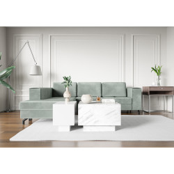 Masa pentru reviste Prospero Moon 60 (White Marble) Thumb