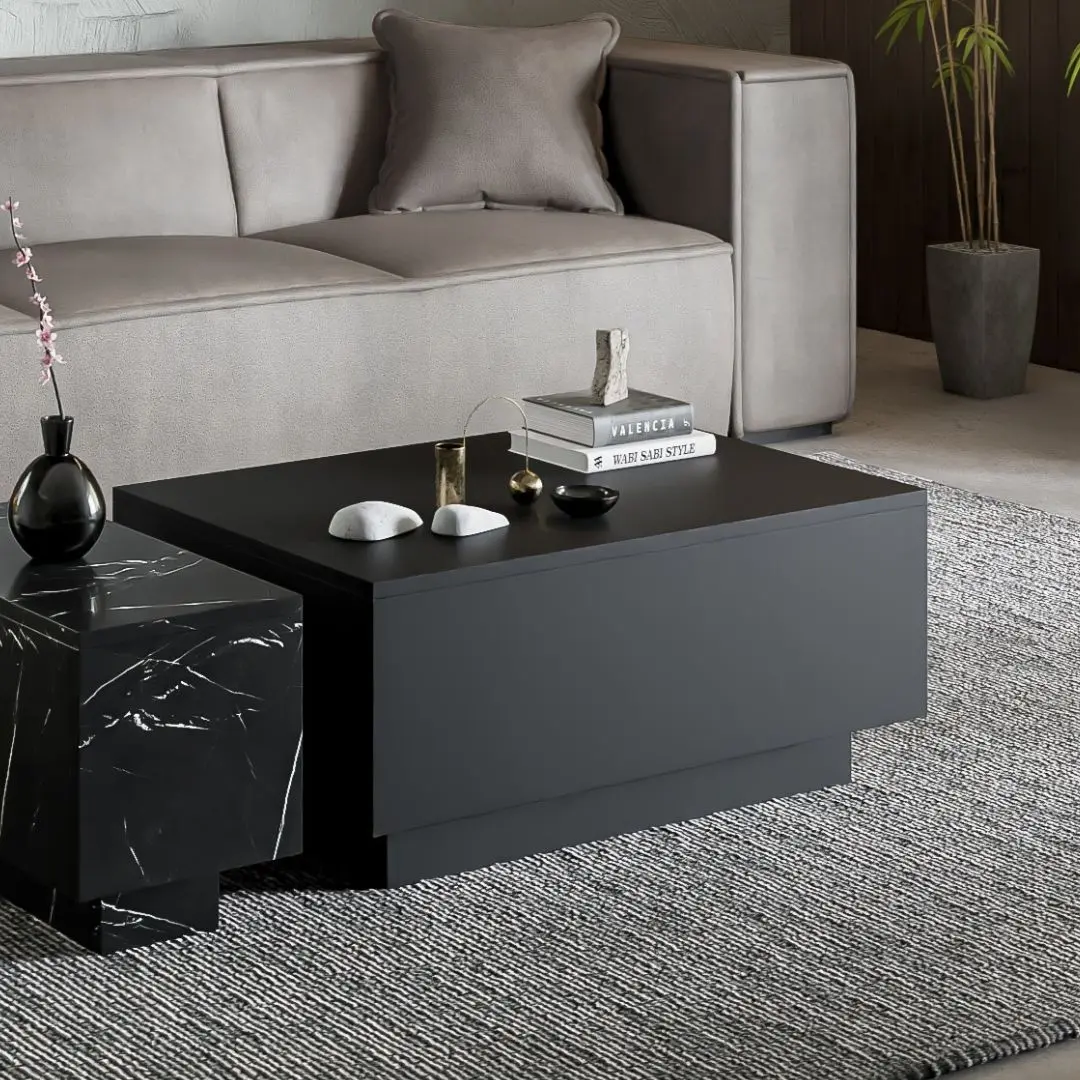 Masa pentru reviste Prospero Moon 90 (Black)