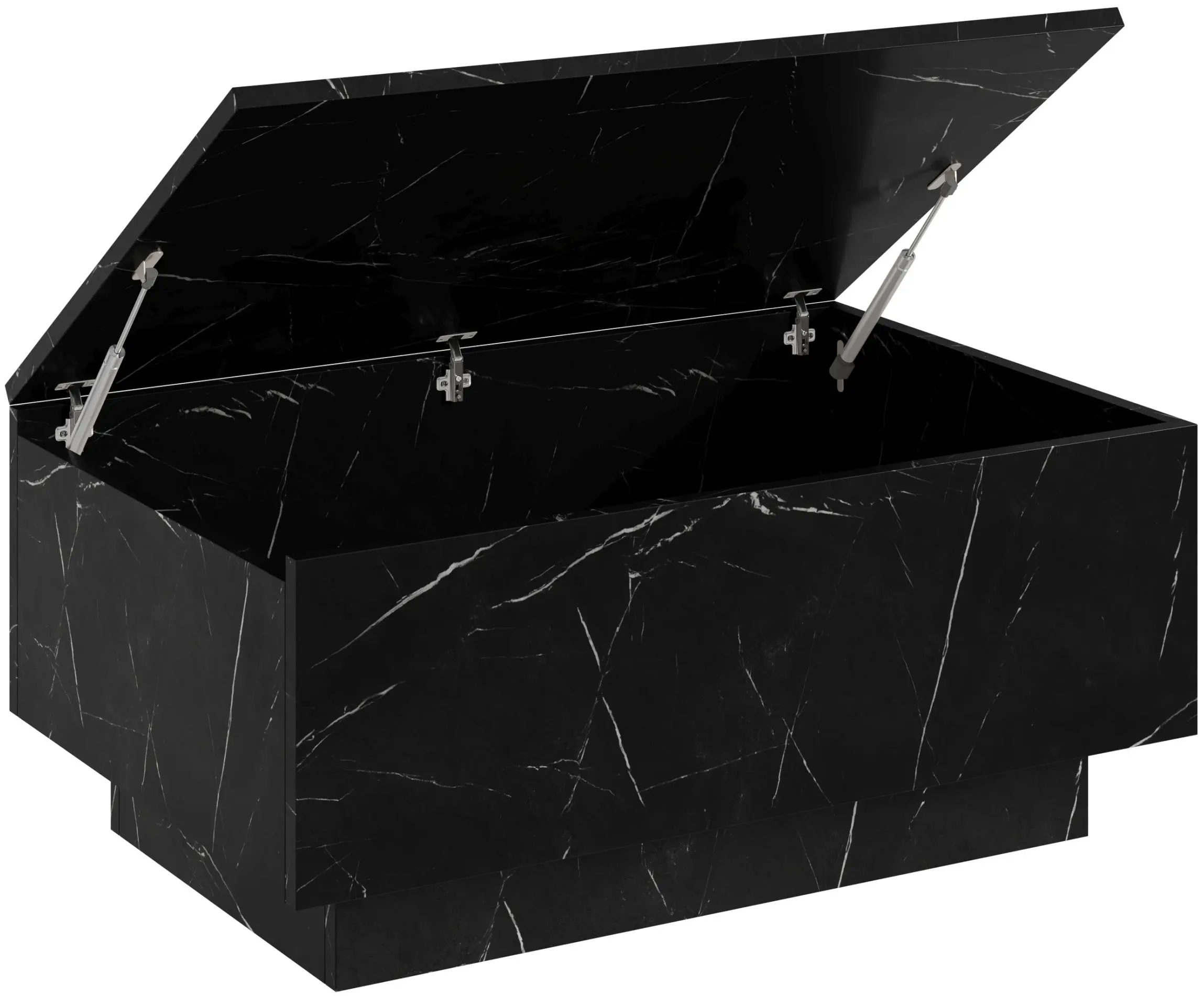 Masa pentru reviste Prospero Moon 90 (Royal Marble Black) - 3