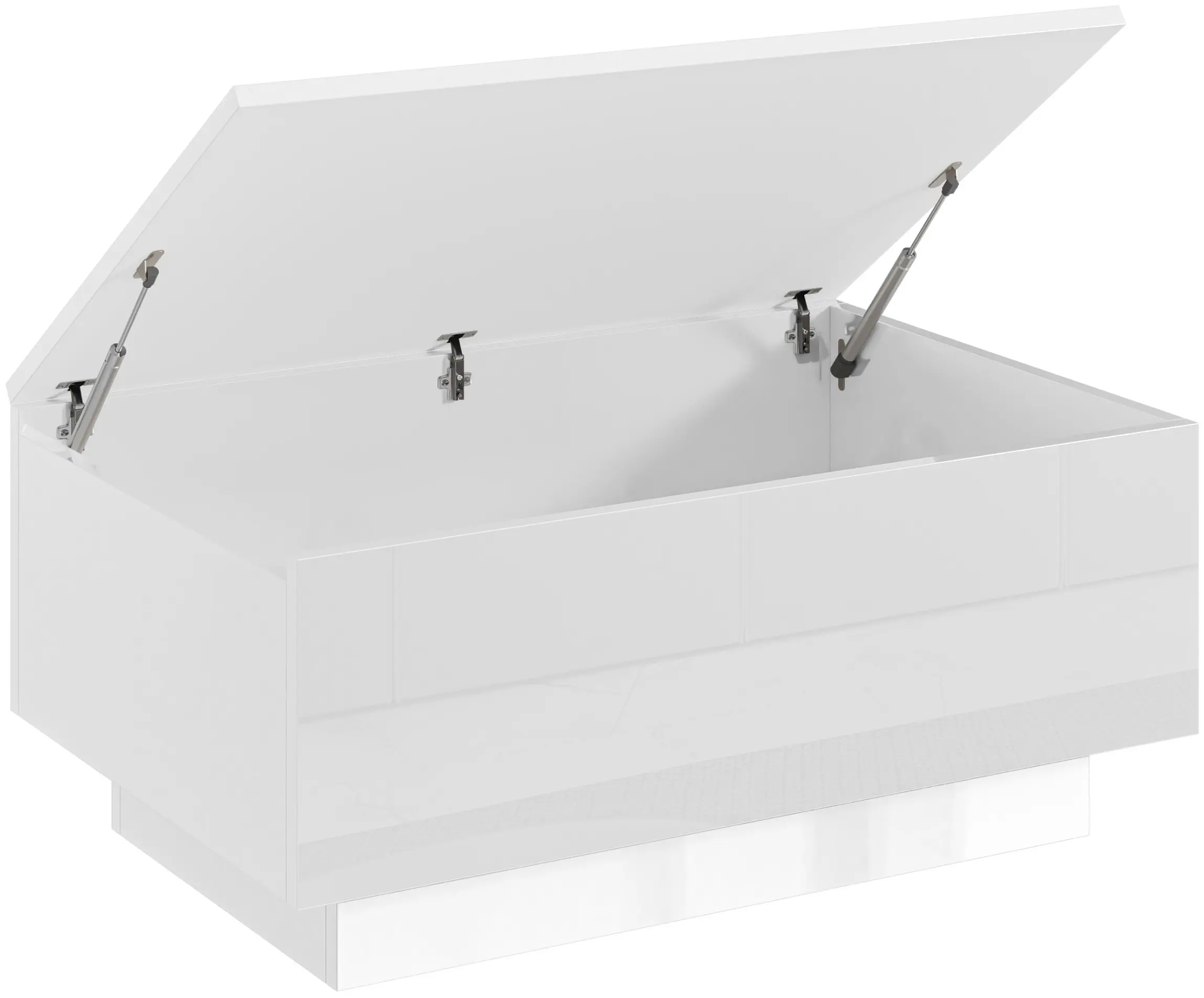 Masa pentru reviste Prospero Moon 90 (White Gloss) - 3