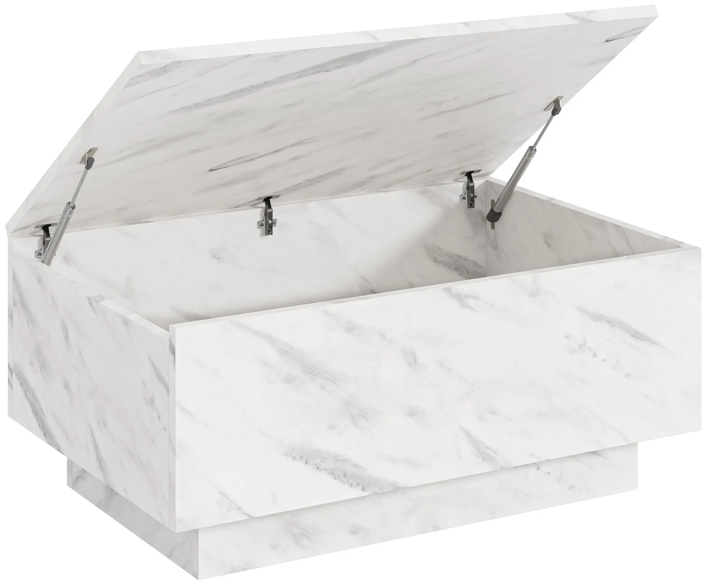 Masa pentru reviste Prospero Moon 90 (White Marble) - 3