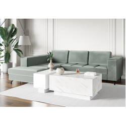 Masa pentru reviste Prospero Moon 90 (White Marble) Thumb