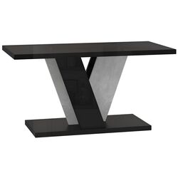 Журнальный столик Prospero Viney (Black Gloss/Stone) Thumb