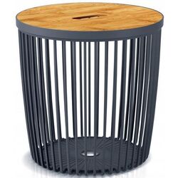 Set mese pentru reviste Prosperplast Clubo (Anthracite) Thumb