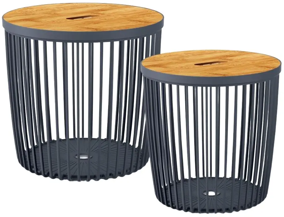 Set mese pentru reviste Prosperplast Clubo (Anthracite)