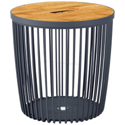 Masa pentru reviste Prosperplast Clubo (Anthracite/Bamboo)