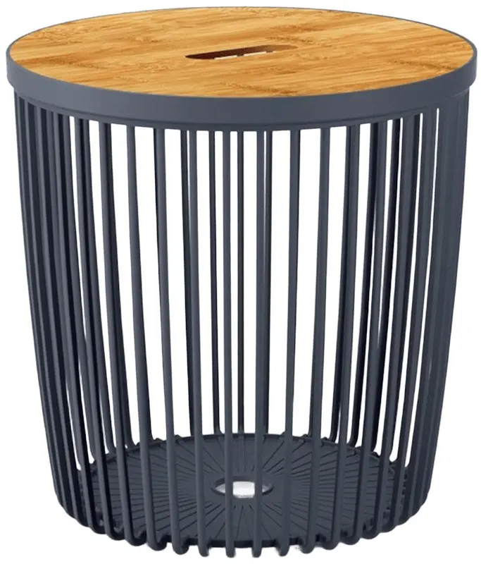 Masa pentru reviste Prosperplast Clubo (Anthracite/Bamboo)