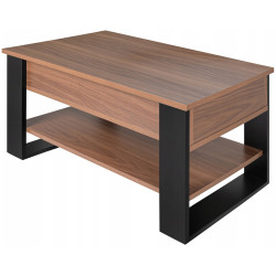 Журнальный столик Ruhhy 27849 (Craft Oak/Black) Thumb