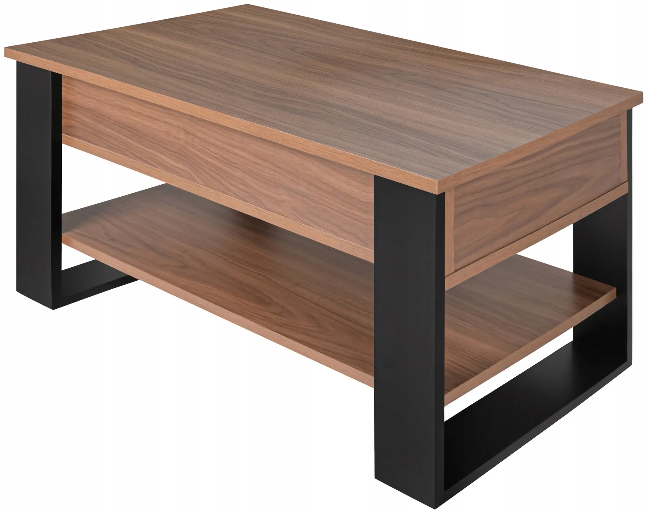 Журнальный столик Ruhhy 27849 (Craft Oak/Black) - 2