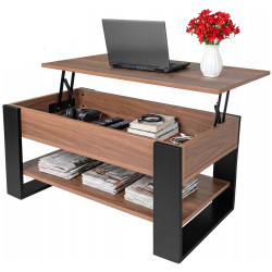 Журнальный столик Ruhhy 27849 (Craft Oak/Black) Thumb