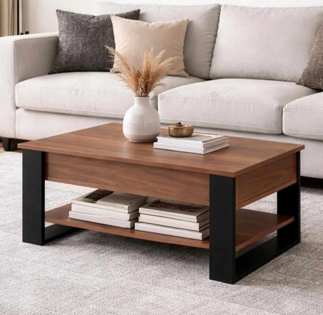 Журнальный столик Ruhhy 27849 (Craft Oak/Black)