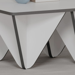 Журнальный столик Showdeko Diamond (White/Anthracite) Thumb