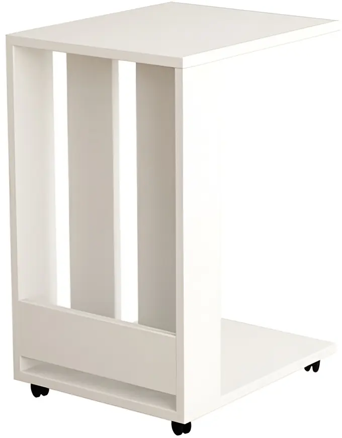 Masa pentru reviste Showdeko EDI (White) - 2